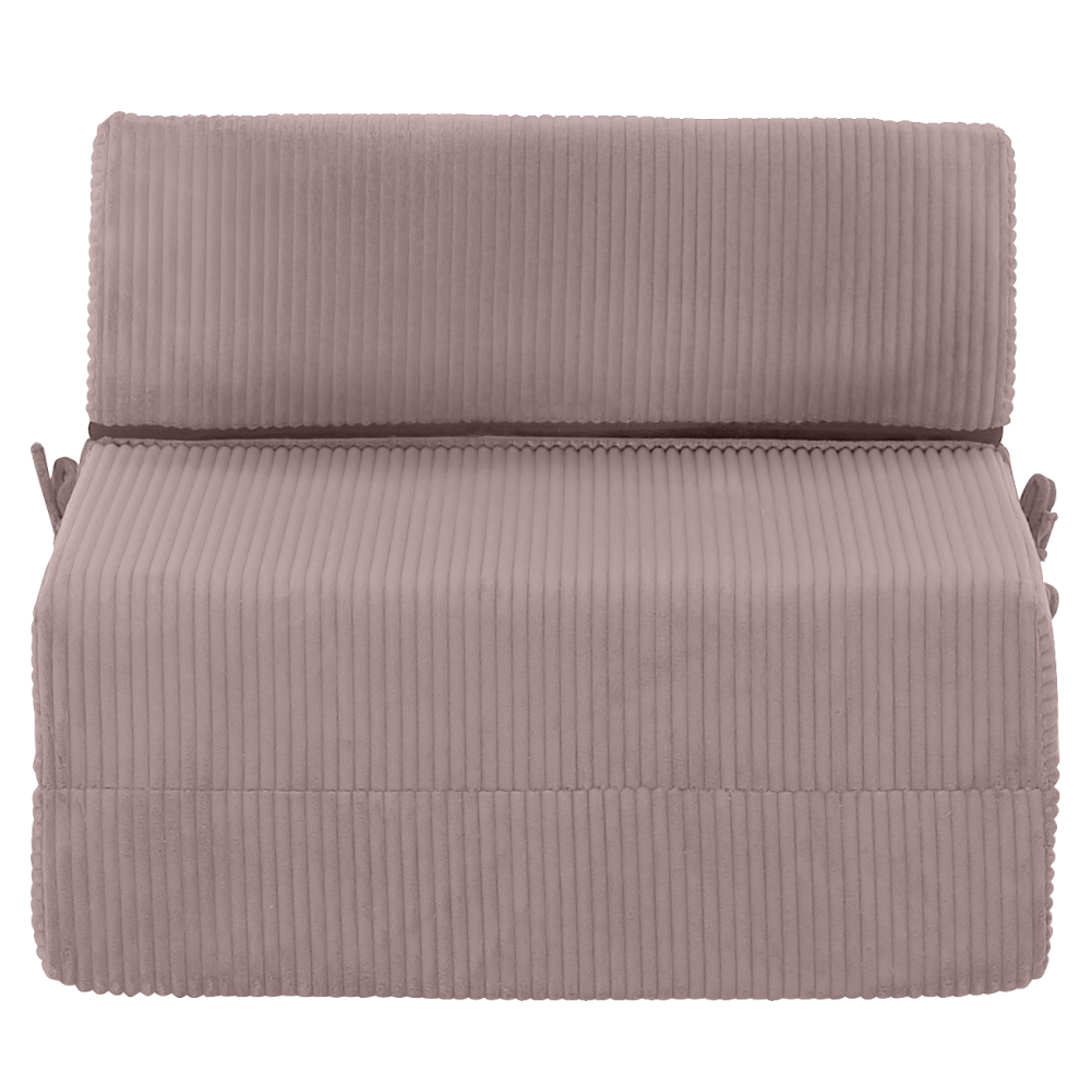 Skladací matrac/kreslo, 2v1, ružová, MALEN