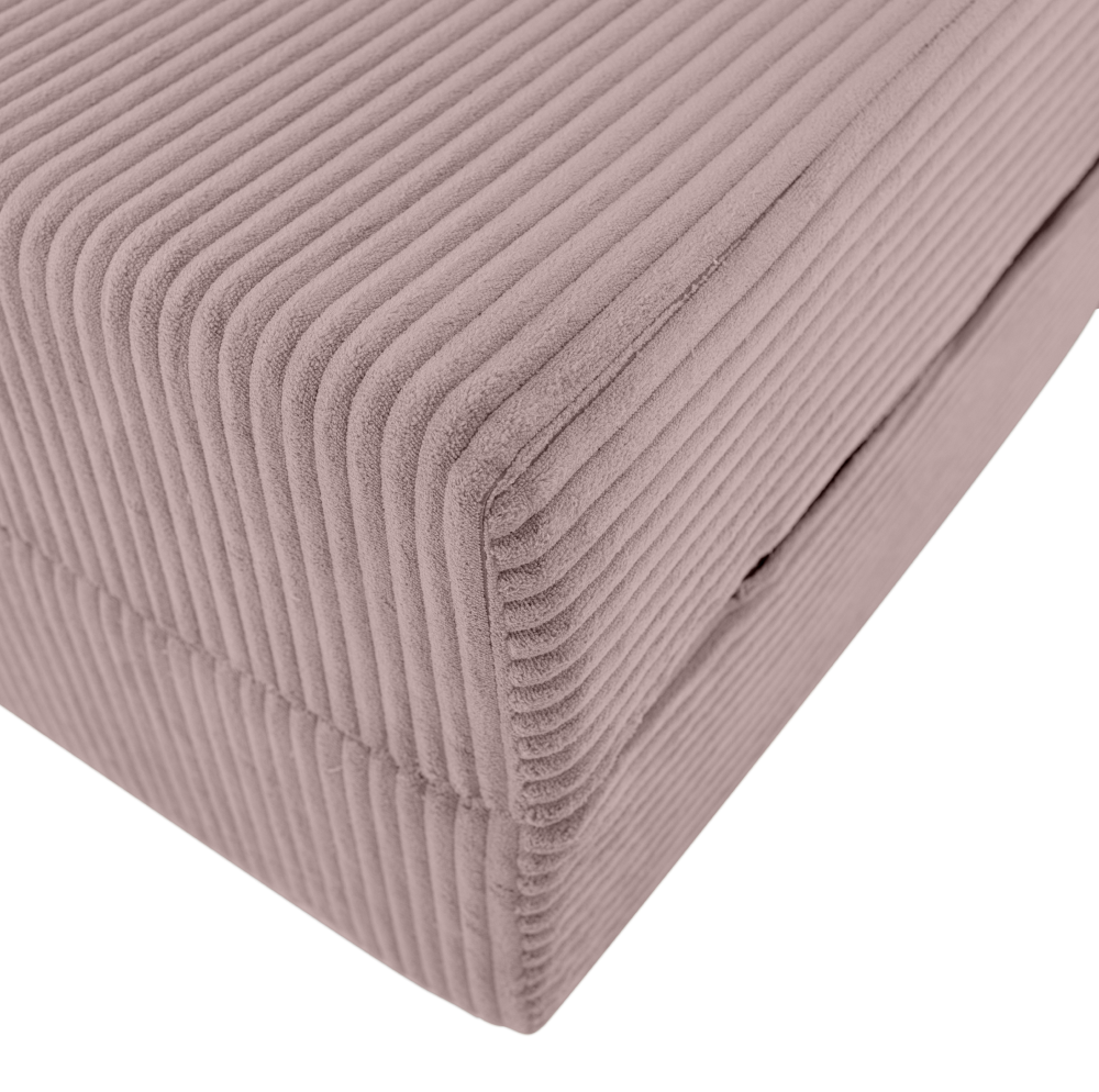 Skladací matrac/kreslo, 2v1, ružová, MALEN