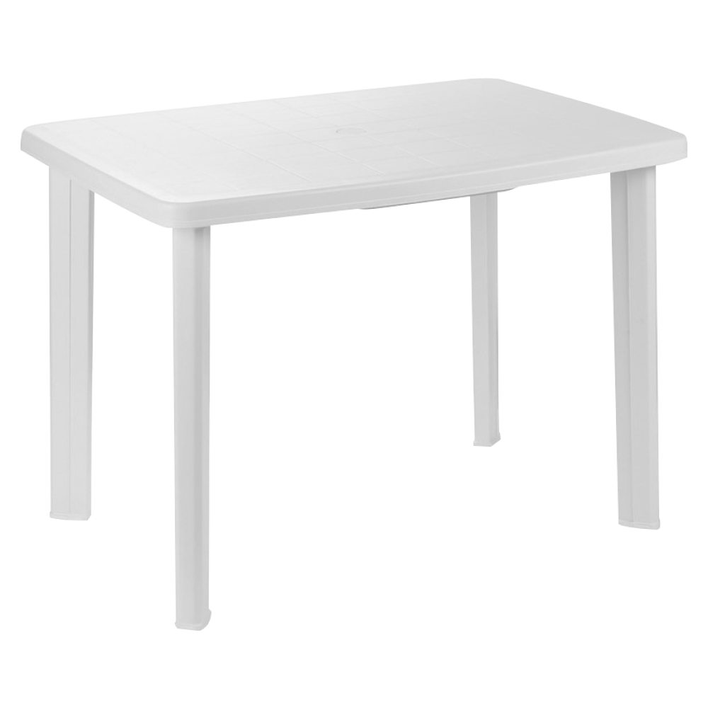 Zahradní stůl, bílá, FARETY