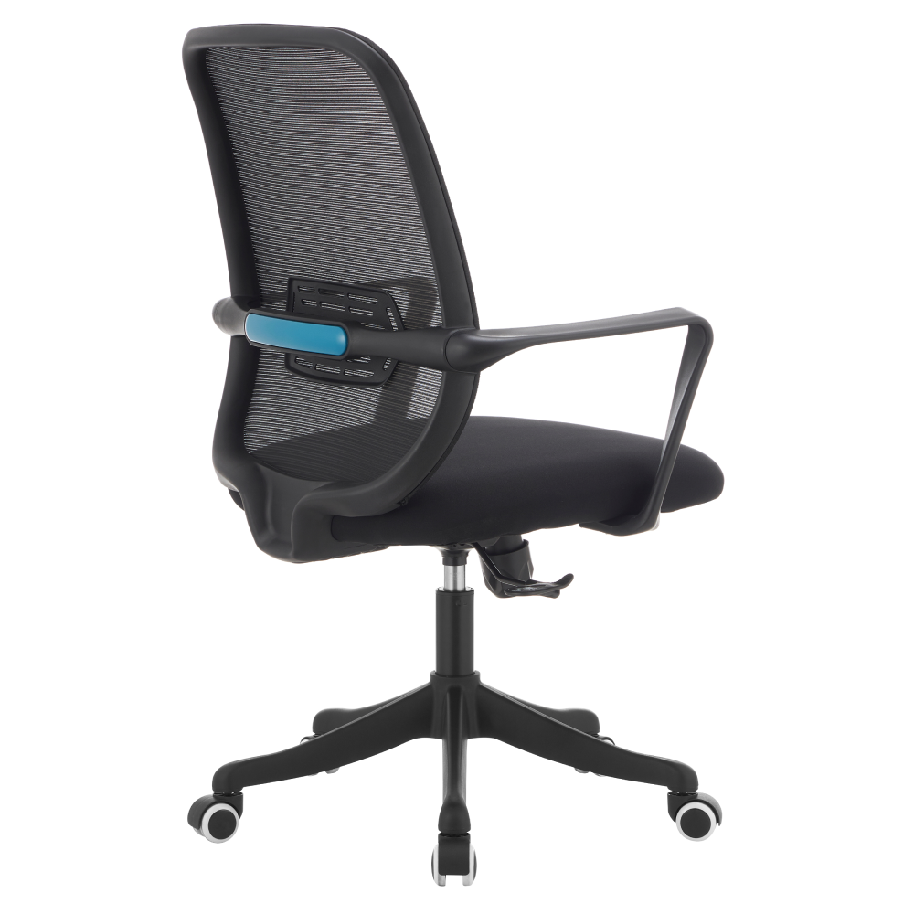 Kancelárske kreslo, čierna, DERVIN