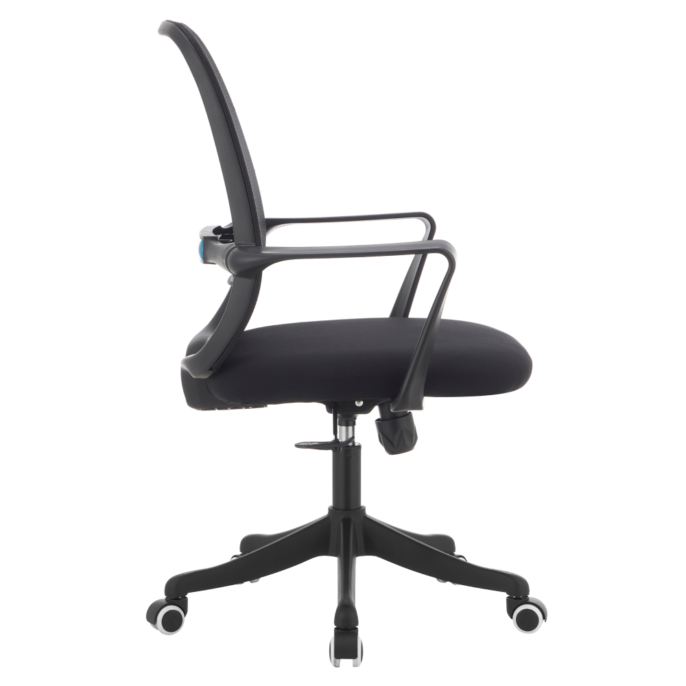 Kancelárske kreslo, čierna, DERVIN