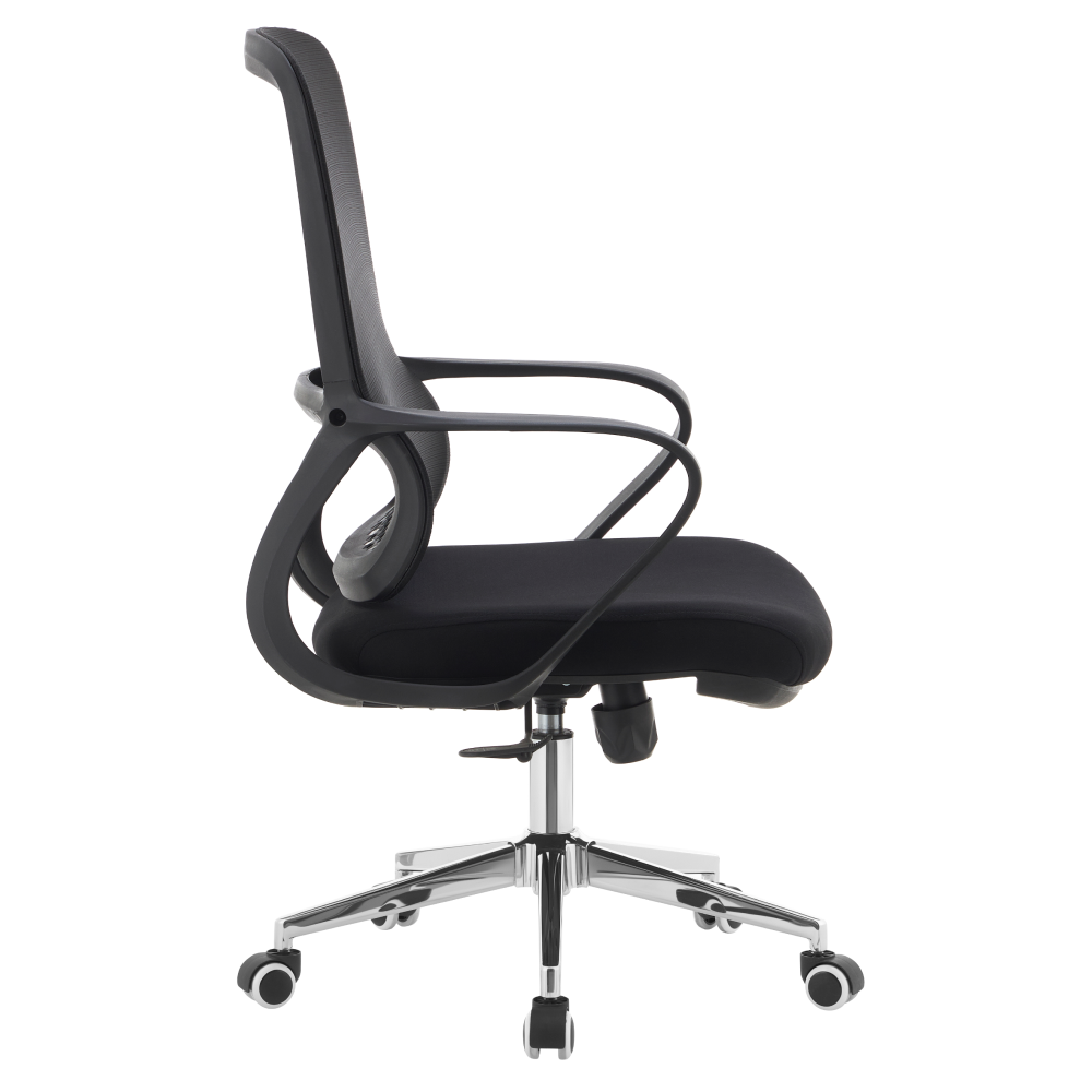 Kancelárske kreslo, čierna, FOSTER TYP 2
