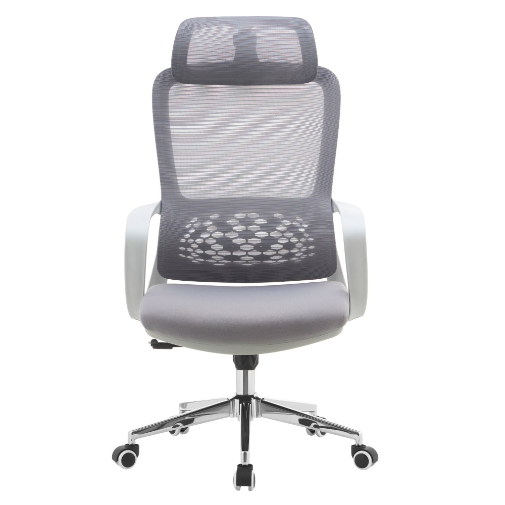 Kancelárske kreslo, sivá, FOSTER TYP 1