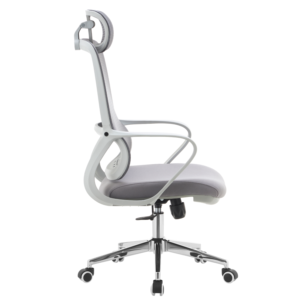 Kancelárske kreslo, sivá, FOSTER TYP 1