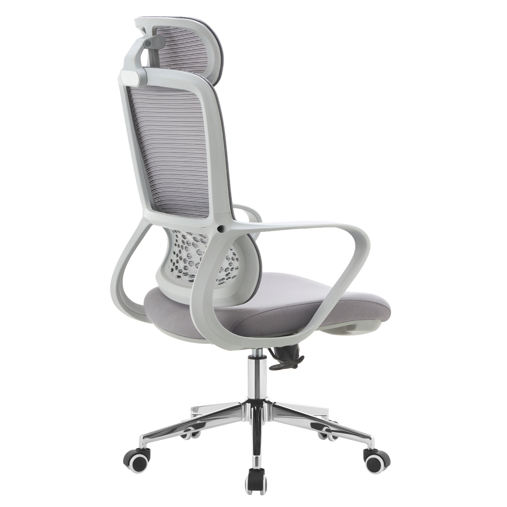 Kancelárske kreslo, sivá, FOSTER TYP 1