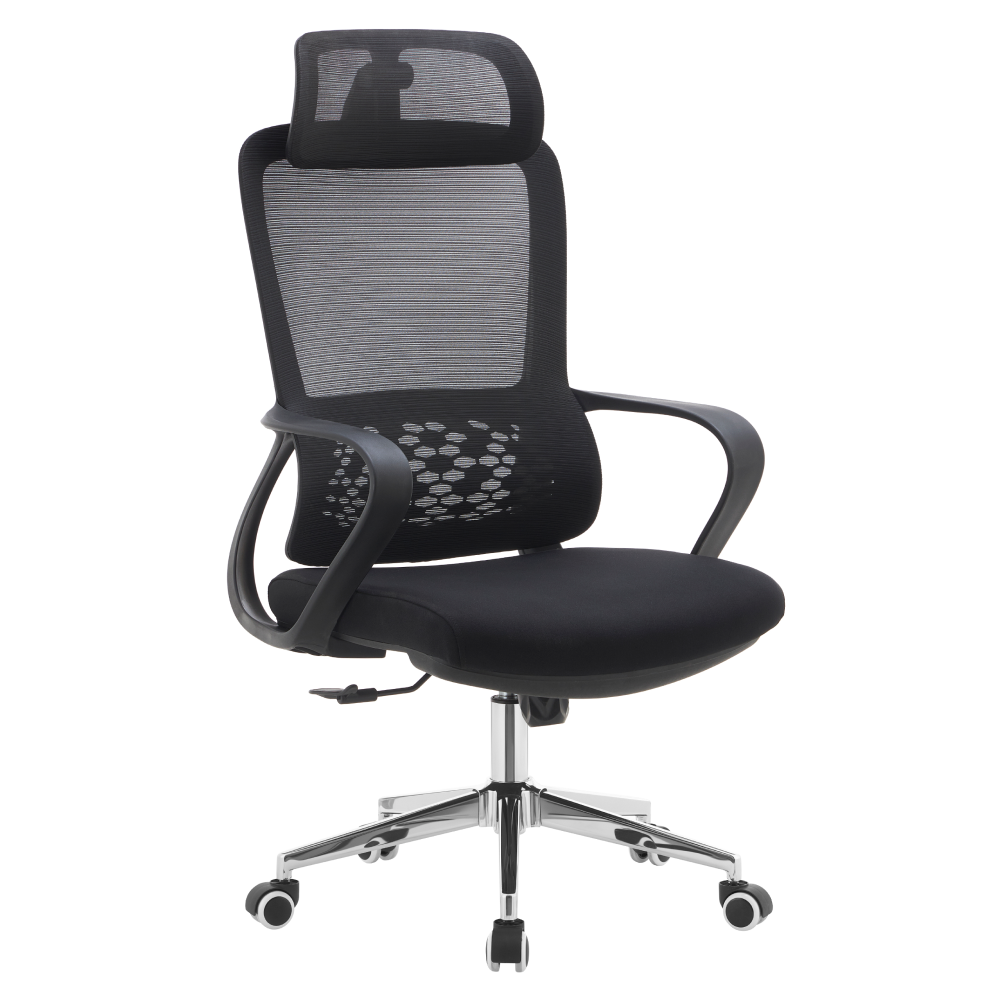 Kancelárske kreslo, čierna, FOSTER TYP 1