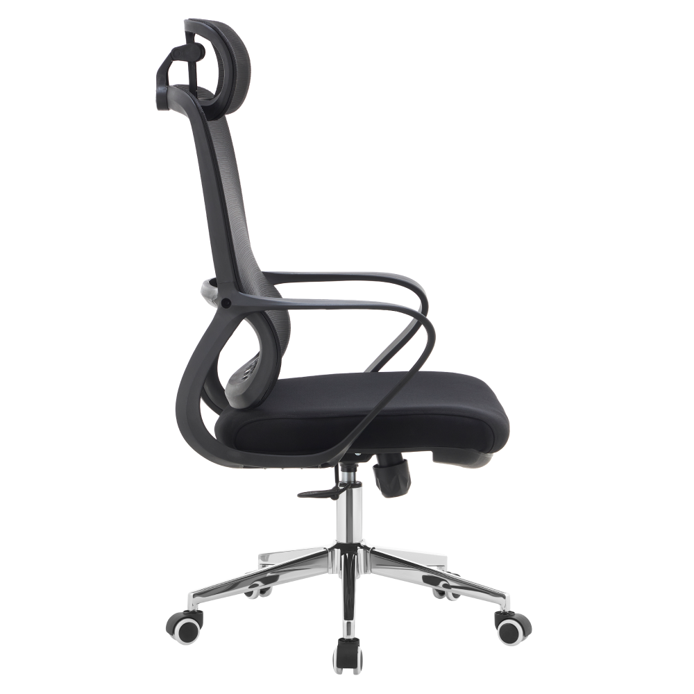 Kancelárske kreslo, čierna, FOSTER TYP 1