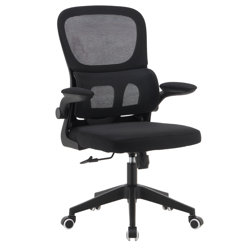 Kancelárske kreslo, čierna, RAKIN