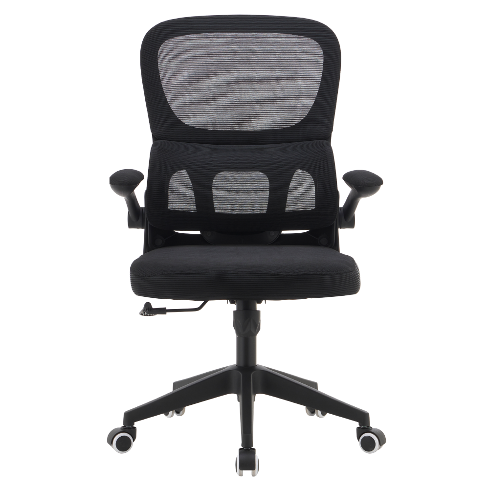 Kancelárske kreslo, čierna, RAKIN