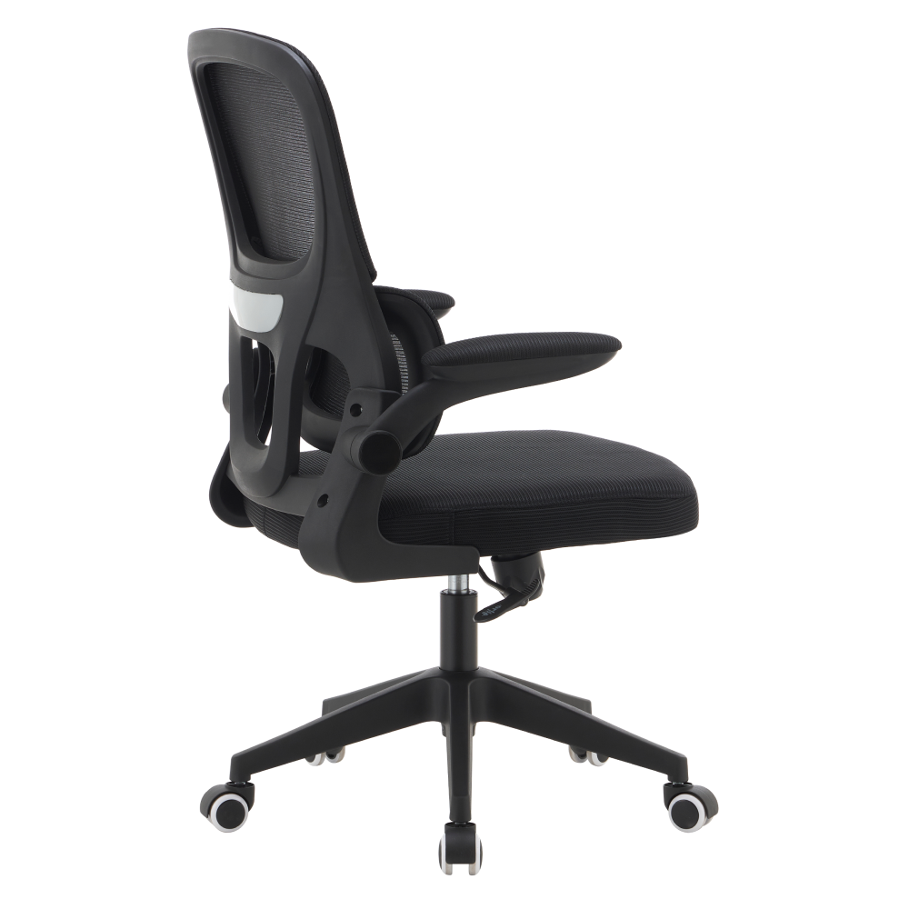 Kancelárske kreslo, čierna, RAKIN