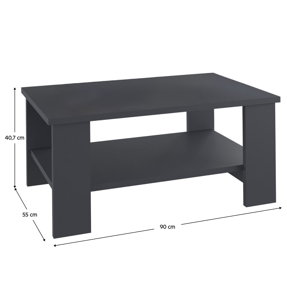 Konferenčný stolík, grafit, BERNARDO