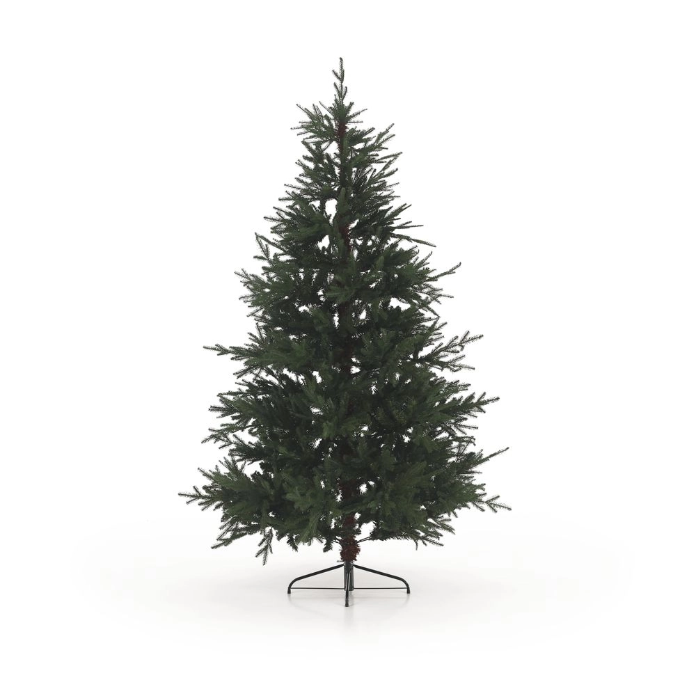 3D vianočný stromček s kovovým stojanom, 210 cm, TRISY