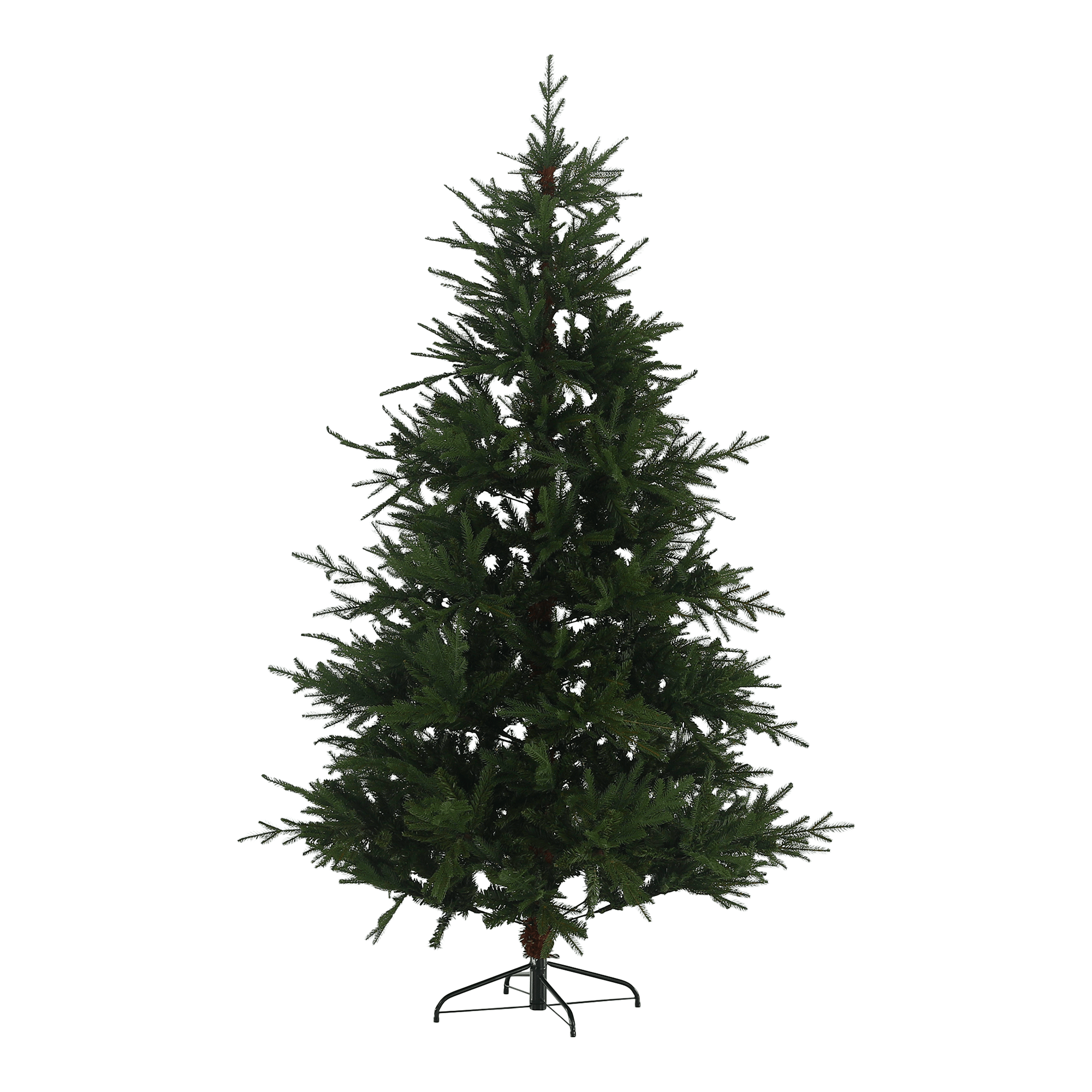 3D vánoční stromek s kovovým stojanem, 210 cm, TRISY