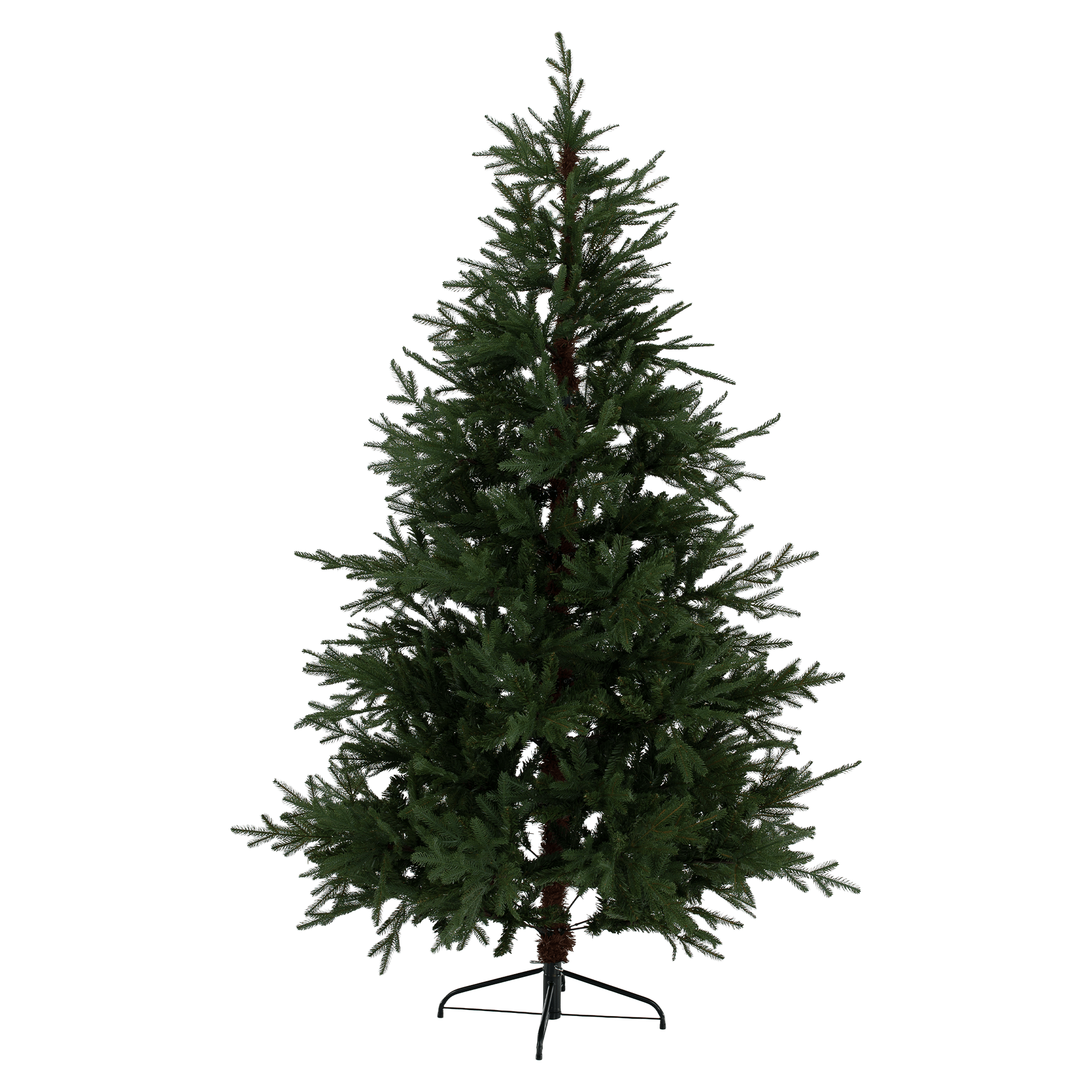 3D vianočný stromček s kovovým stojanom, 210 cm, TRISY