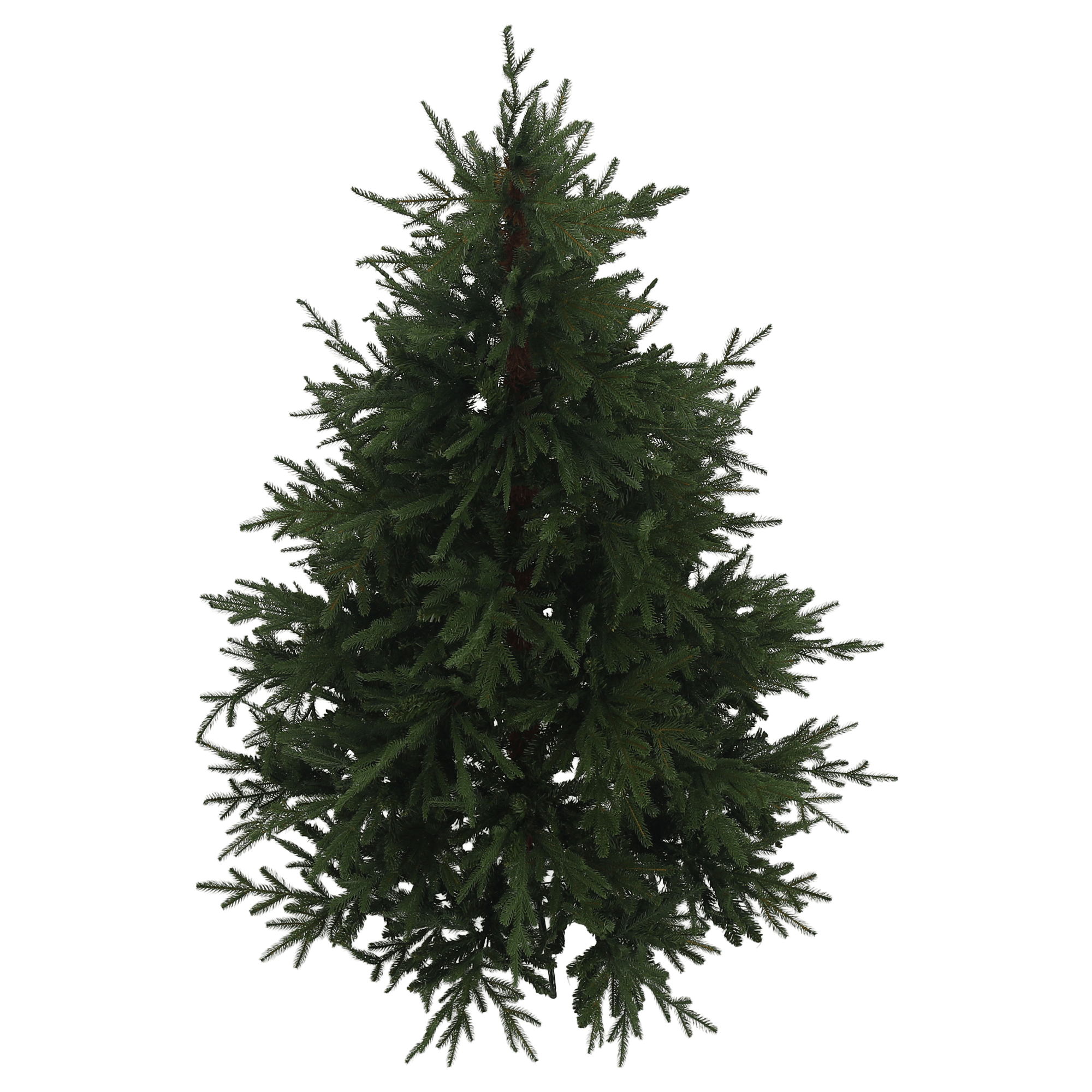 3D vianočný stromček s kovovým stojanom, 210 cm, TRISY