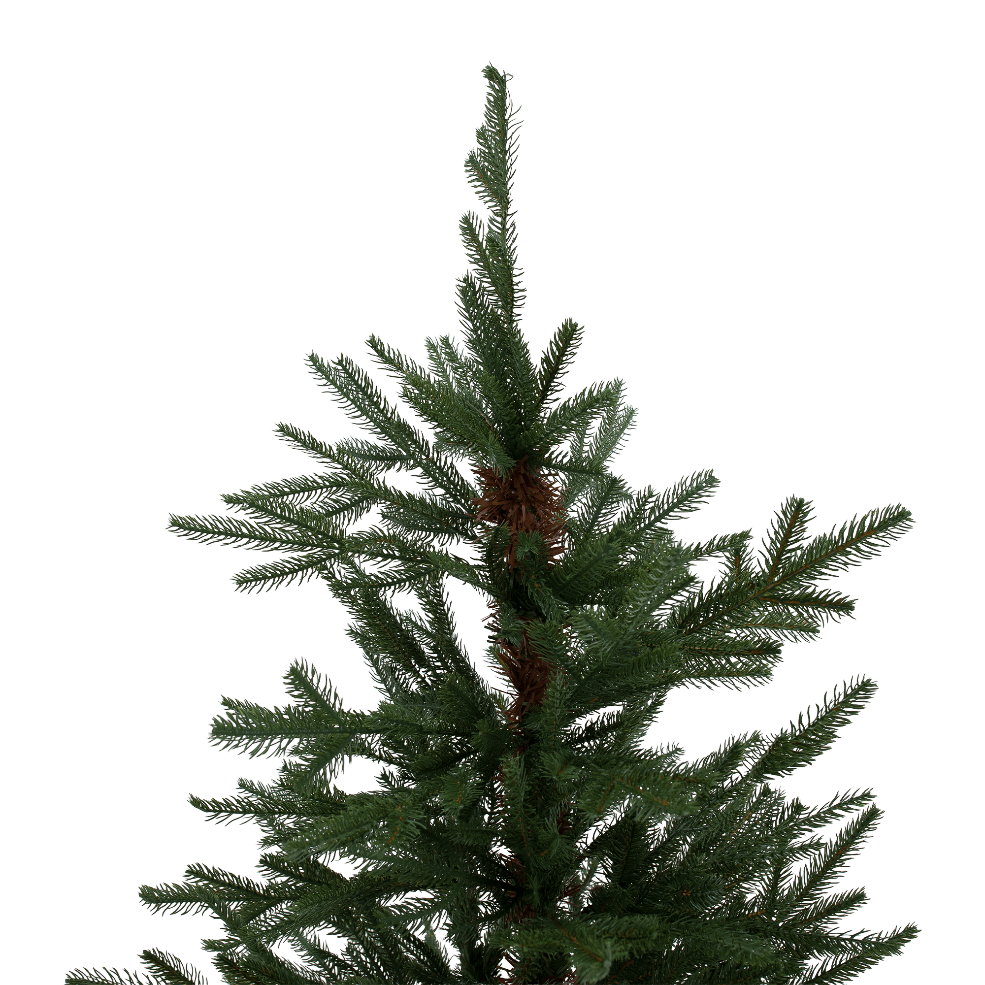 3D vianočný stromček s kovovým stojanom, 210 cm, TRISY
