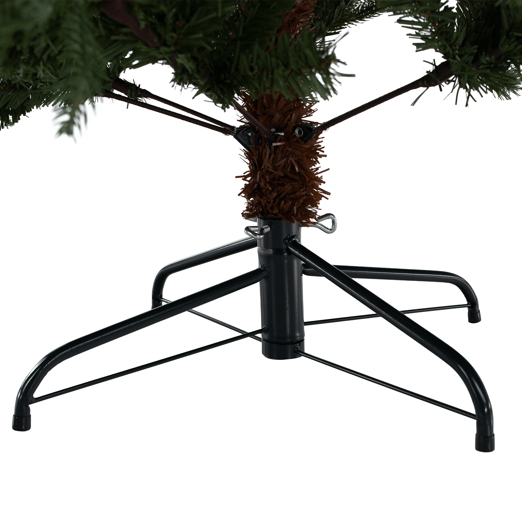 3D vianočný stromček s kovovým stojanom, 210 cm, TRISY
