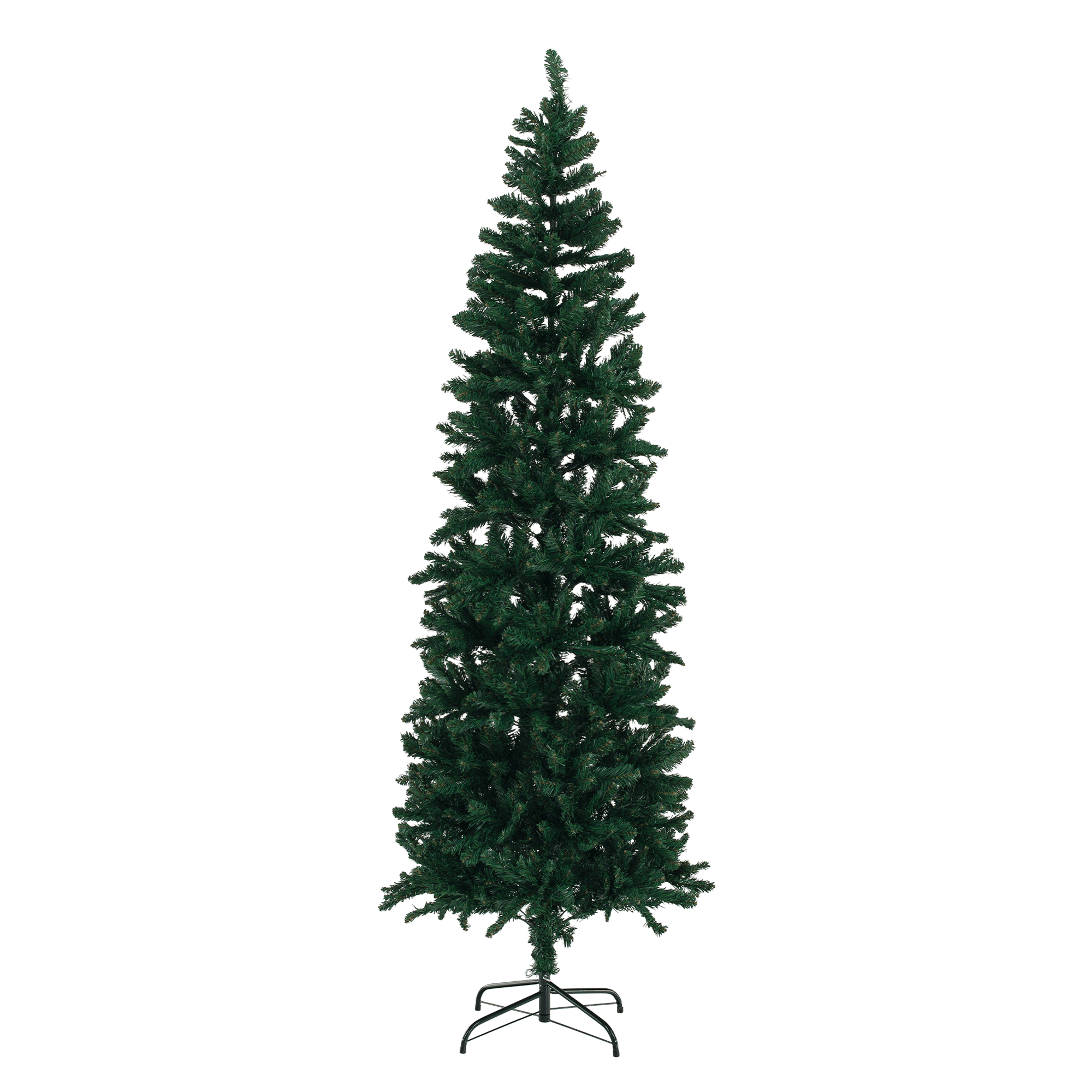 Vánoční stromek s kovovým stojanem, 210 cm, LESY