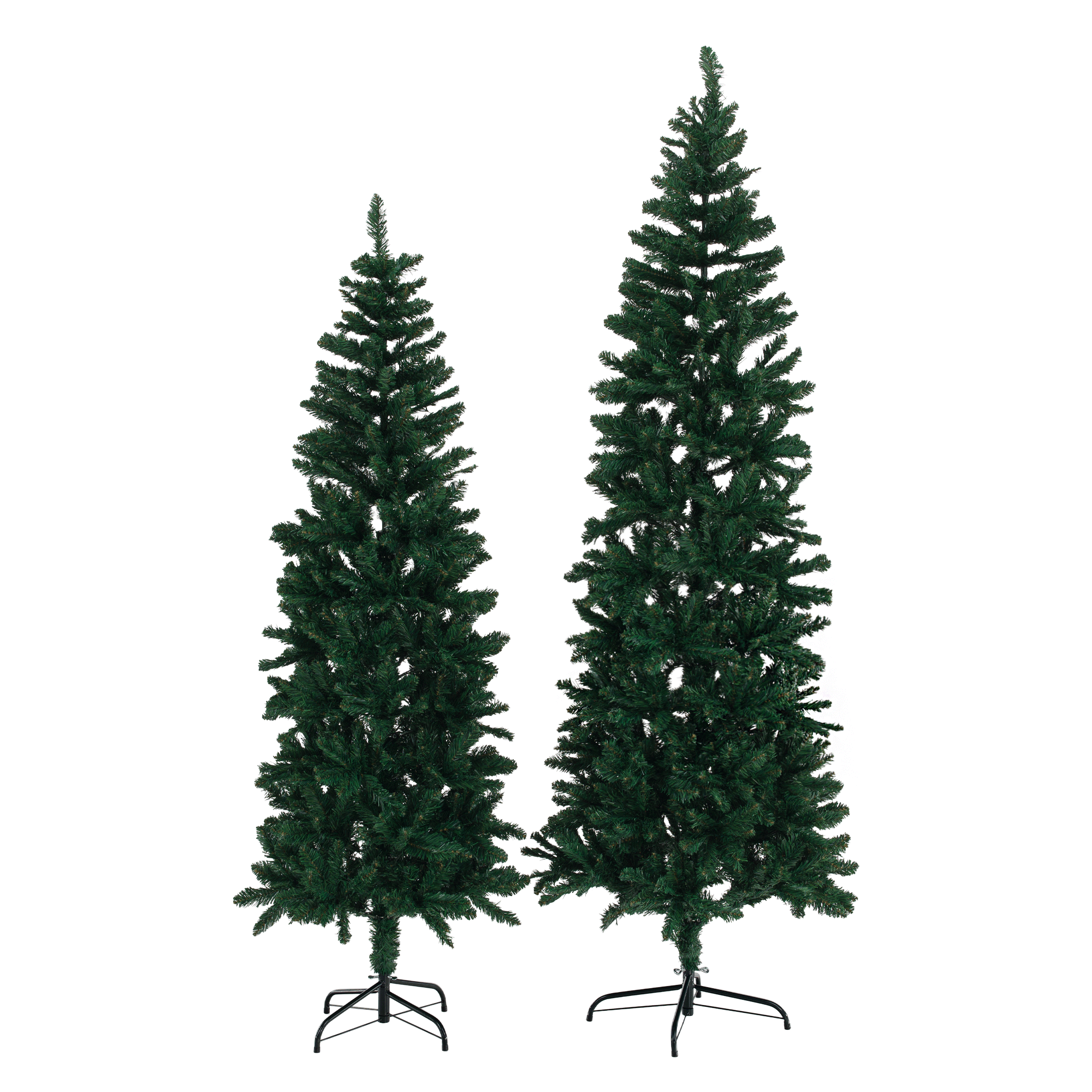 Vianočný stromček s kovovým stojanom, 210 cm, LESY