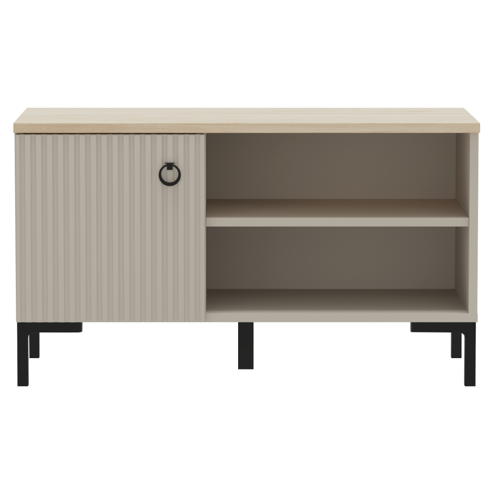 Botník, sivohnedá Taupe/dub silverjack, DOMCA 1D