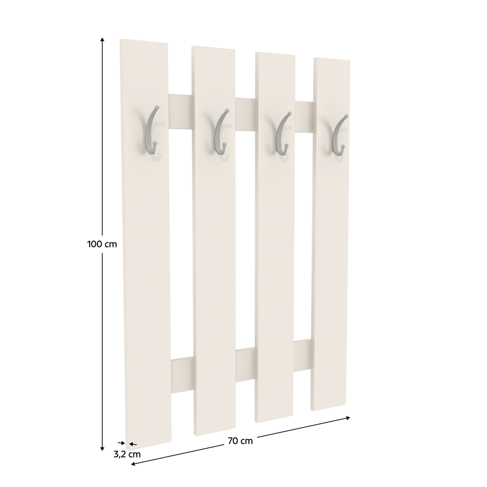 Vešiaková stena, kašmír, KORADO NEW KV11