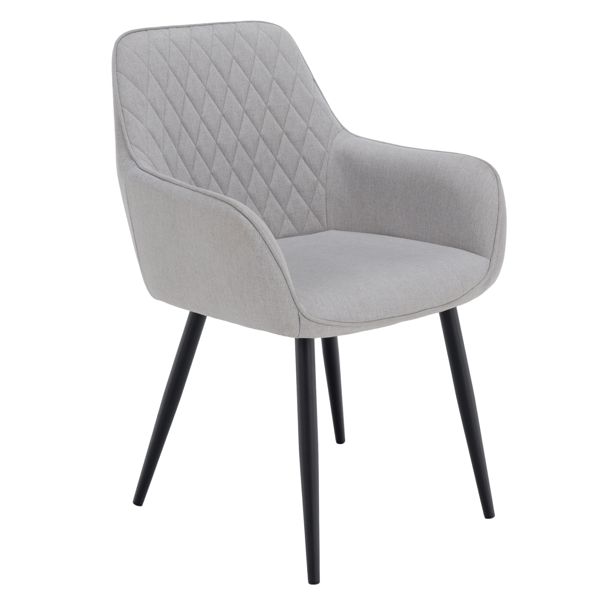 Designové křeslo, světle šedá/černá, OSKOR RP1, rozbalené zboží