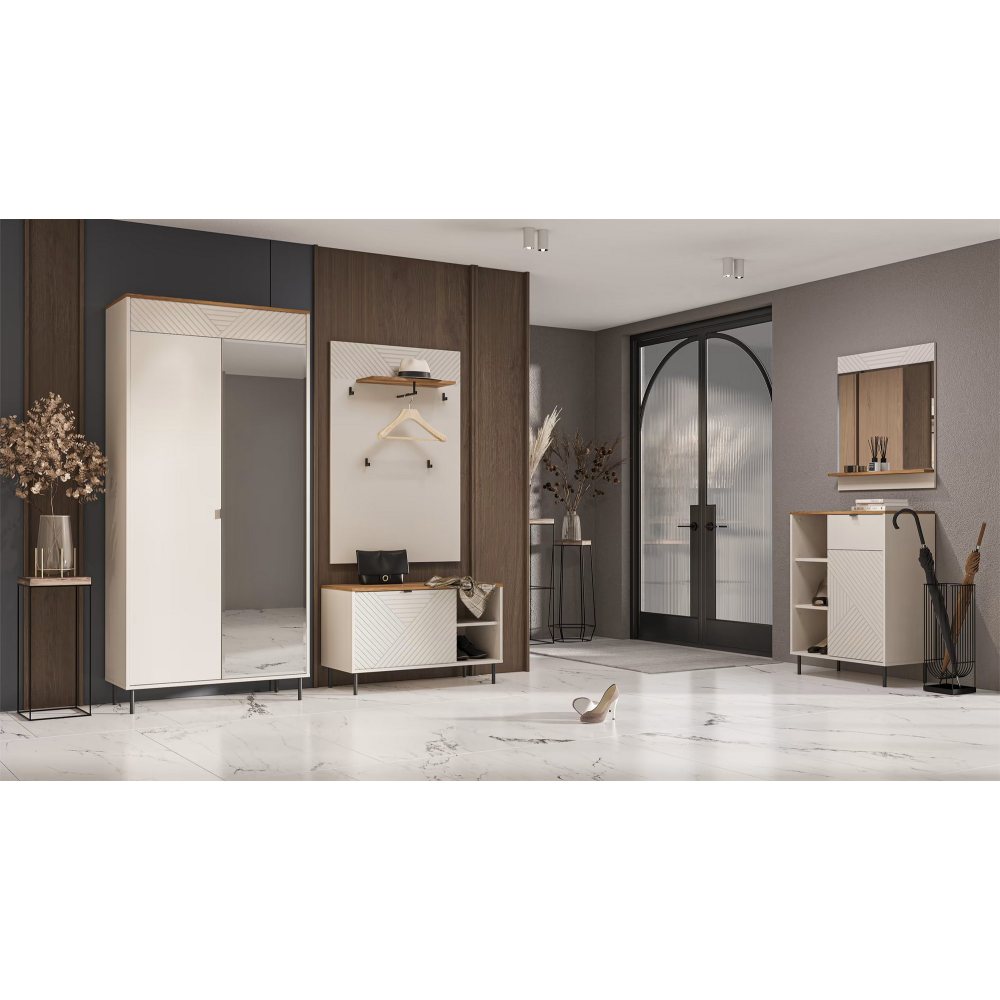 Botník, kašmír/dub castello, EYCO 1K