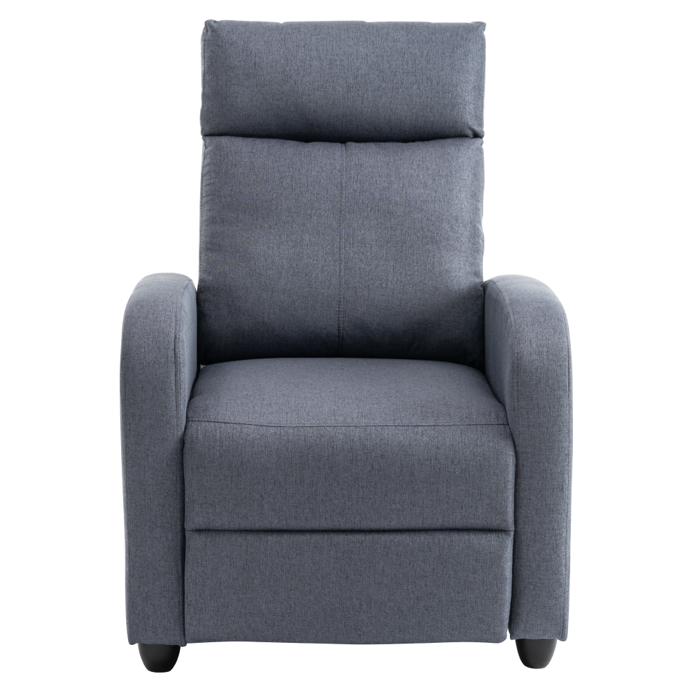 Relaxačné kreslo, sivá, KRESO NEW