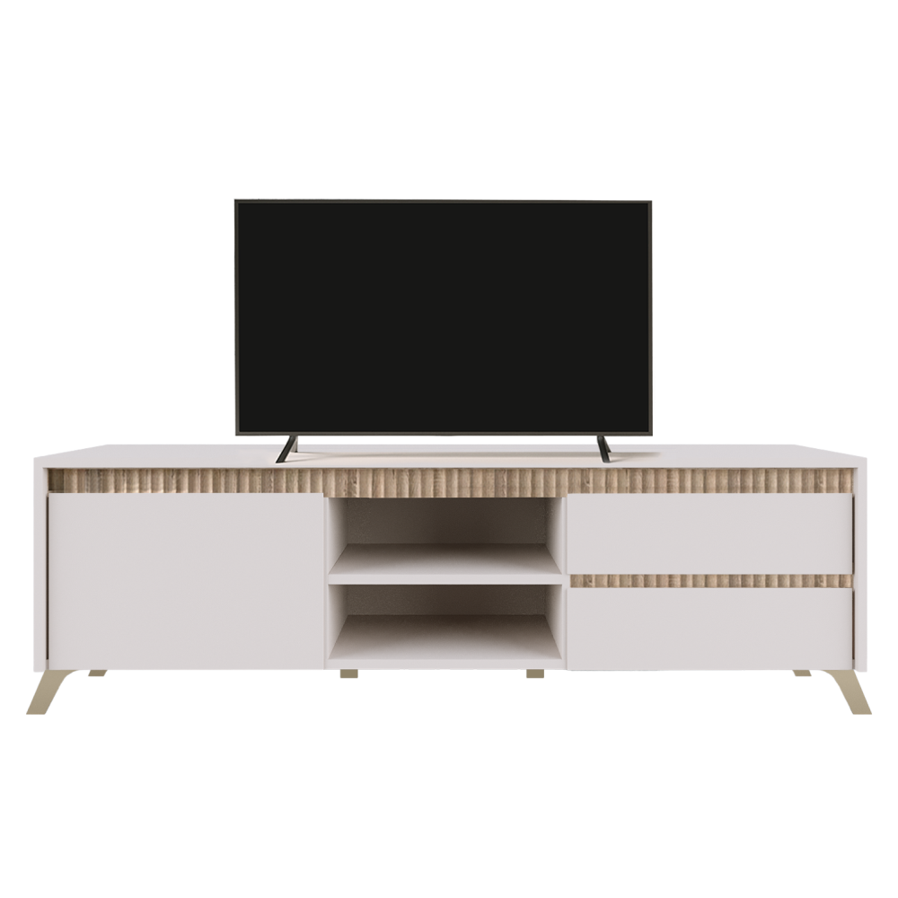 TV stolík, kašmír/dub sonoma, LONGY RTV1K2So