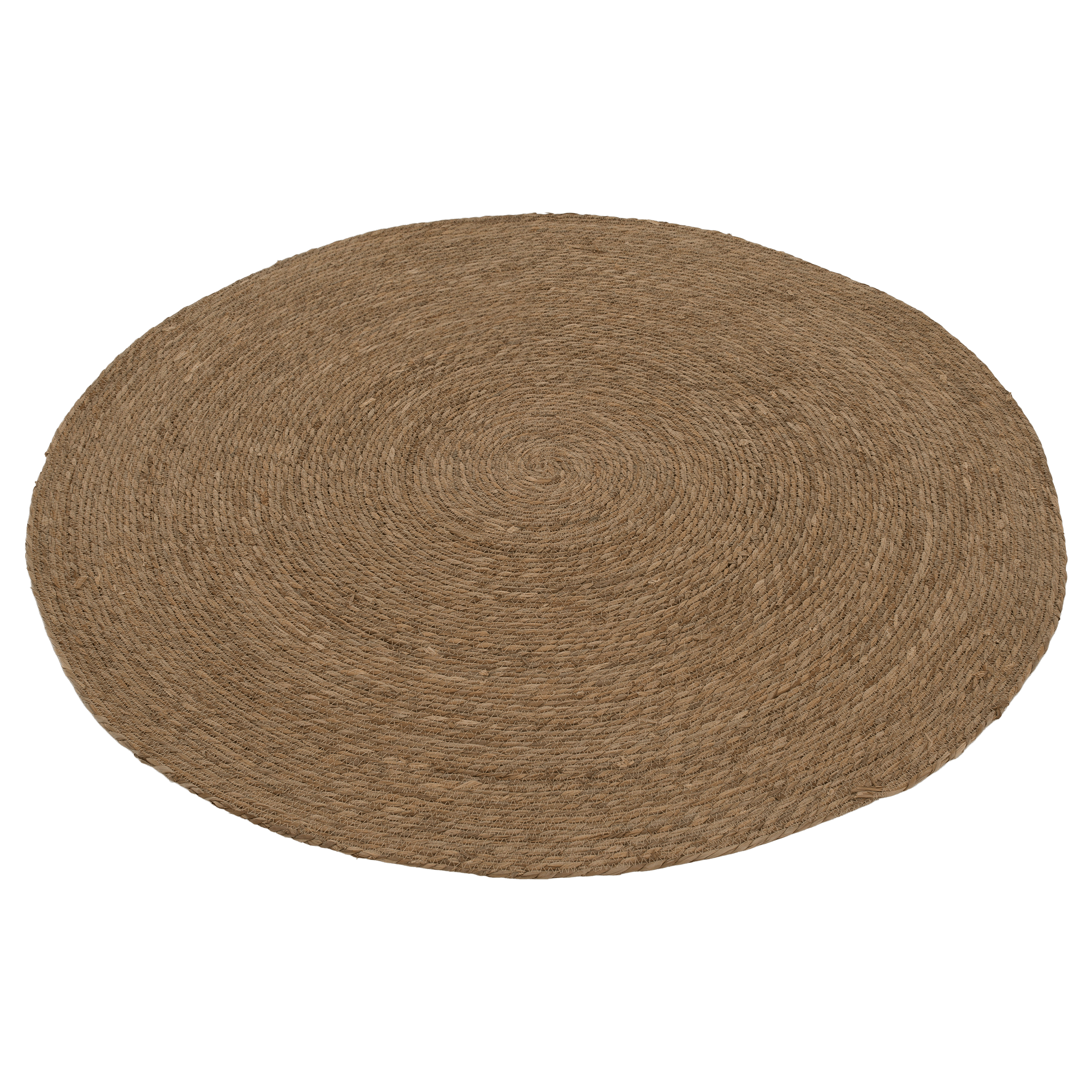 Okrúhly koberec, prírodná, morská tráva, 120 cm, ULAND