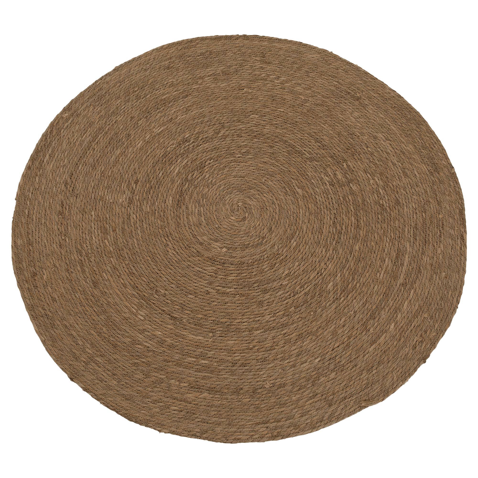 Okrúhly koberec, prírodná, morská tráva, 120 cm, ULAND