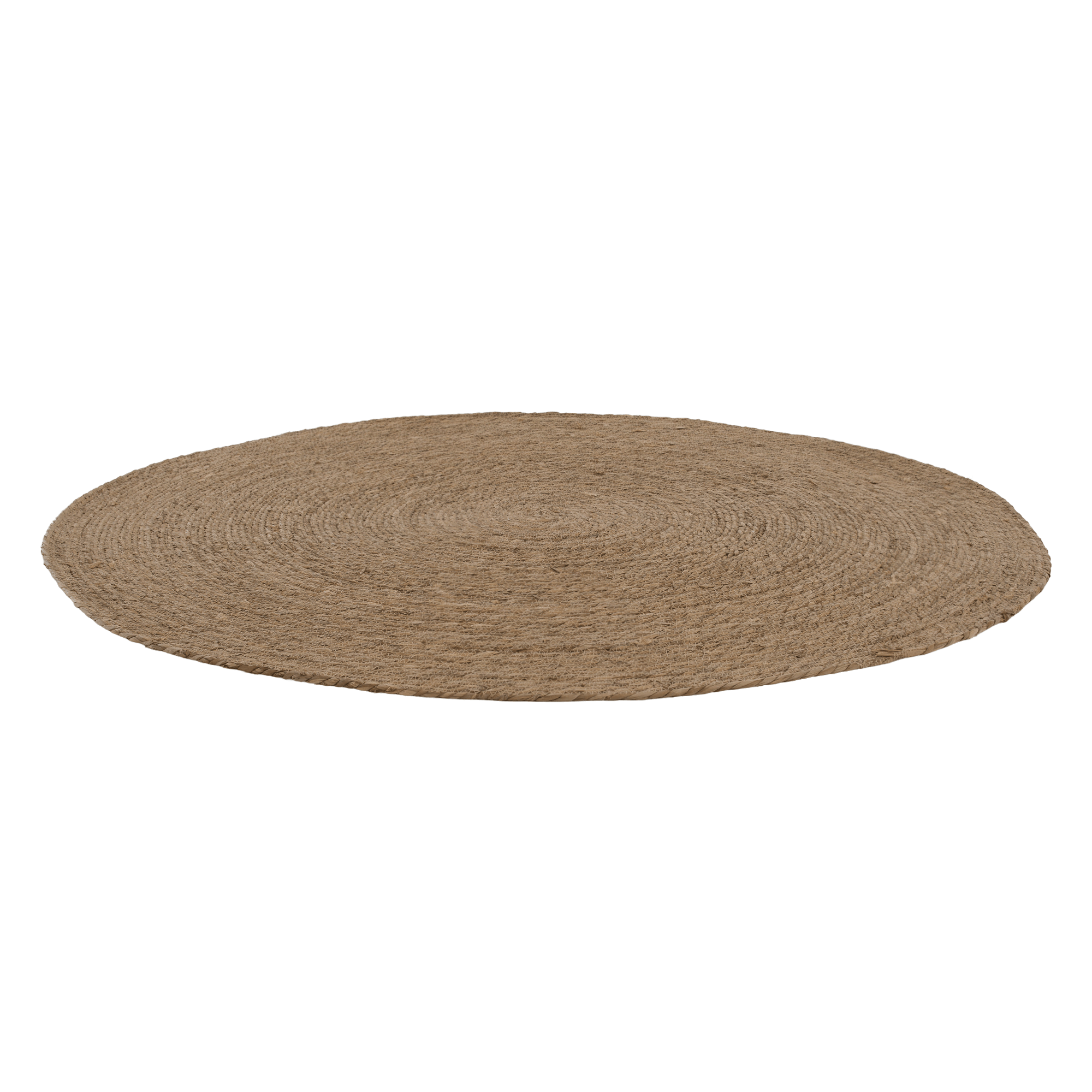 Okrúhly koberec, prírodná, morská tráva, 120 cm, ULAND