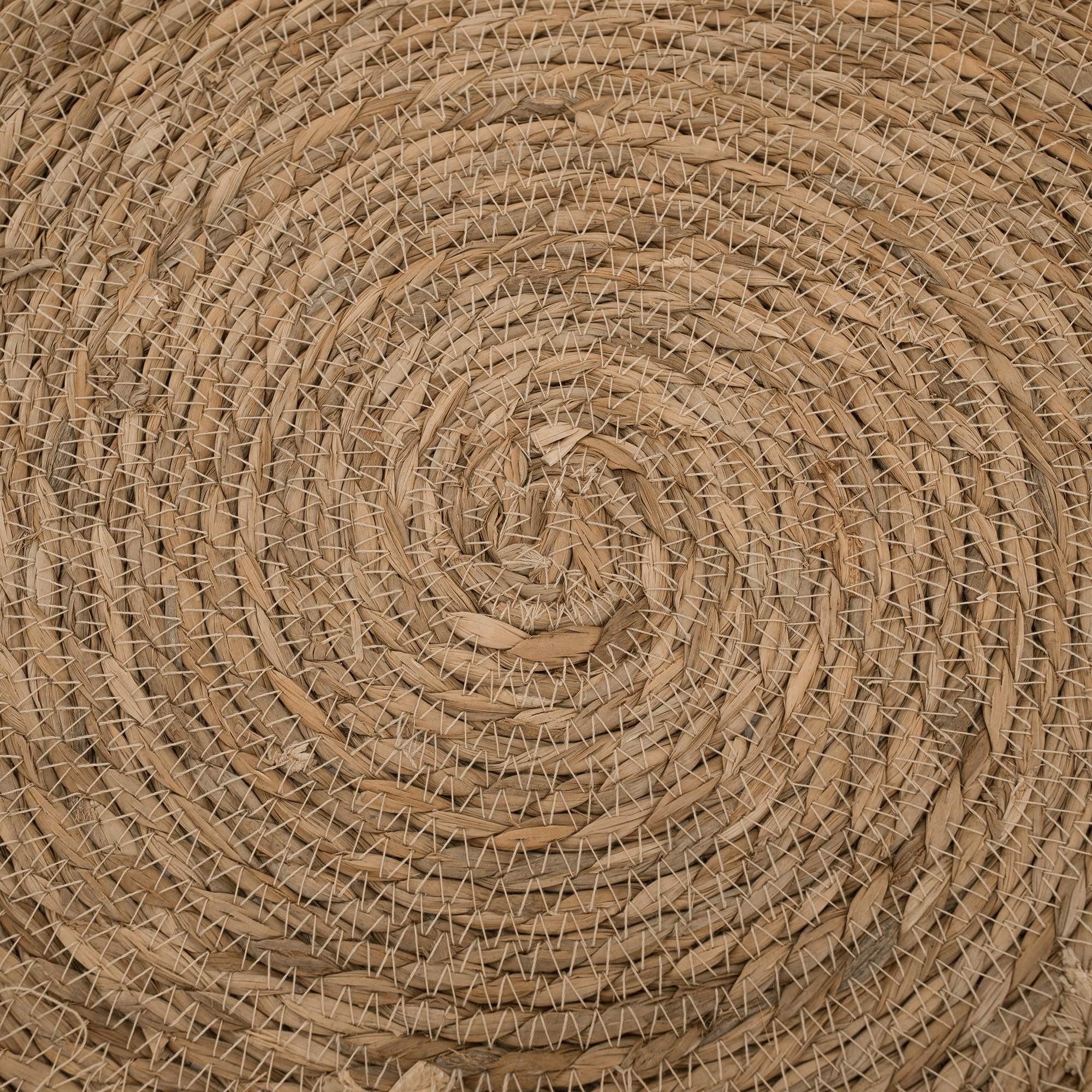 Okrúhly koberec, prírodná, morská tráva, 120 cm, ULAND