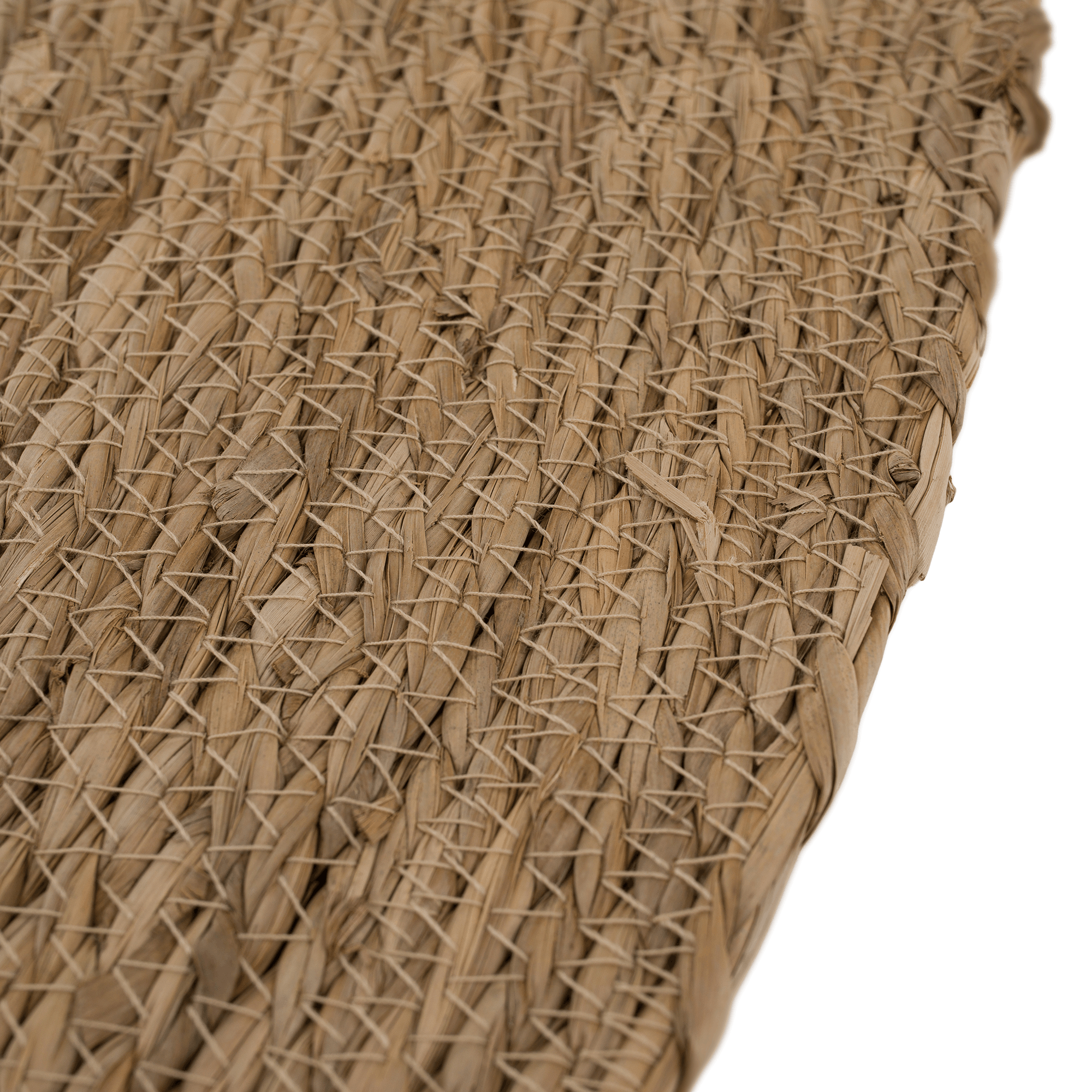 Okrúhly koberec, prírodná, morská tráva, 120 cm, ULAND