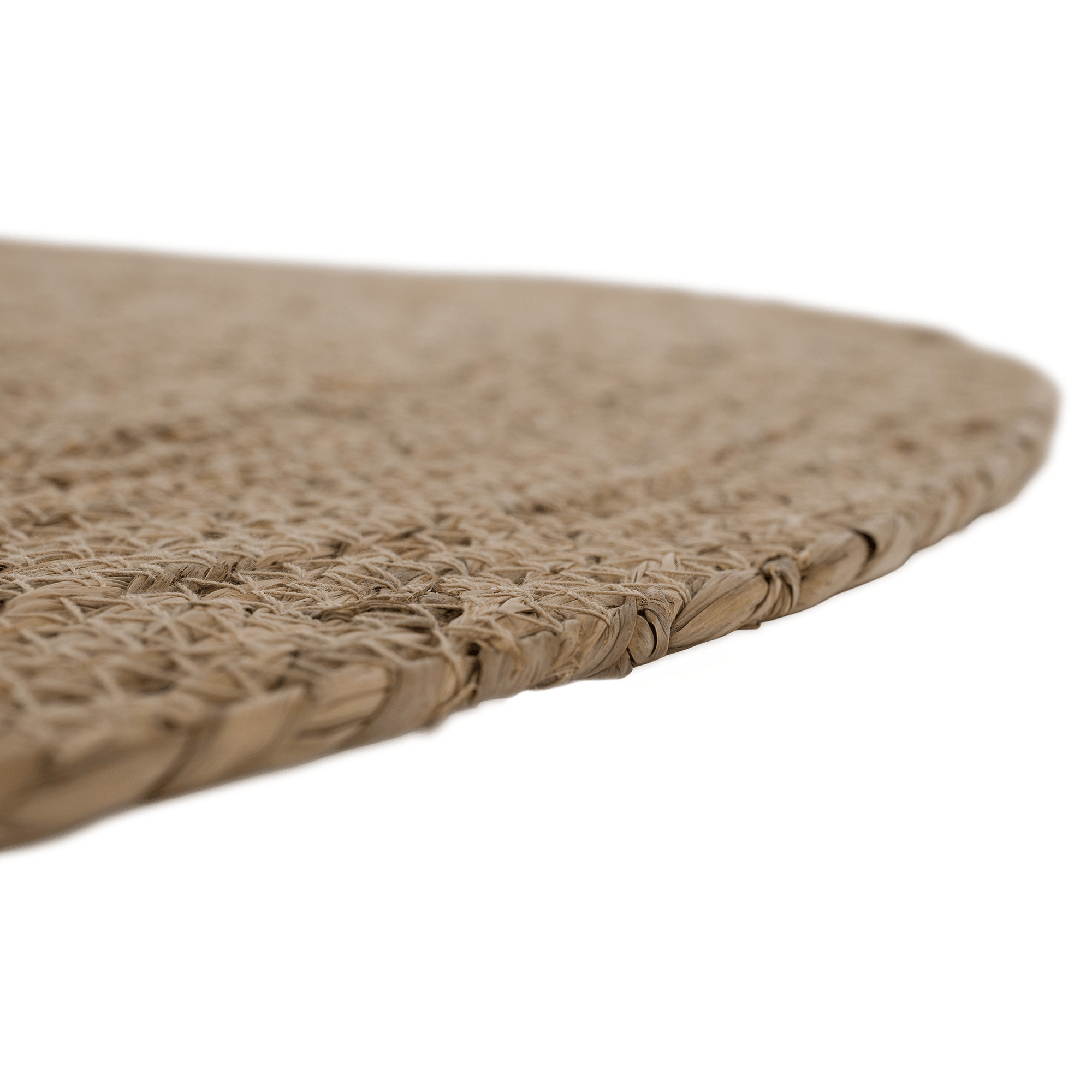 Okrúhly koberec, prírodná, morská tráva, 120 cm, ULAND
