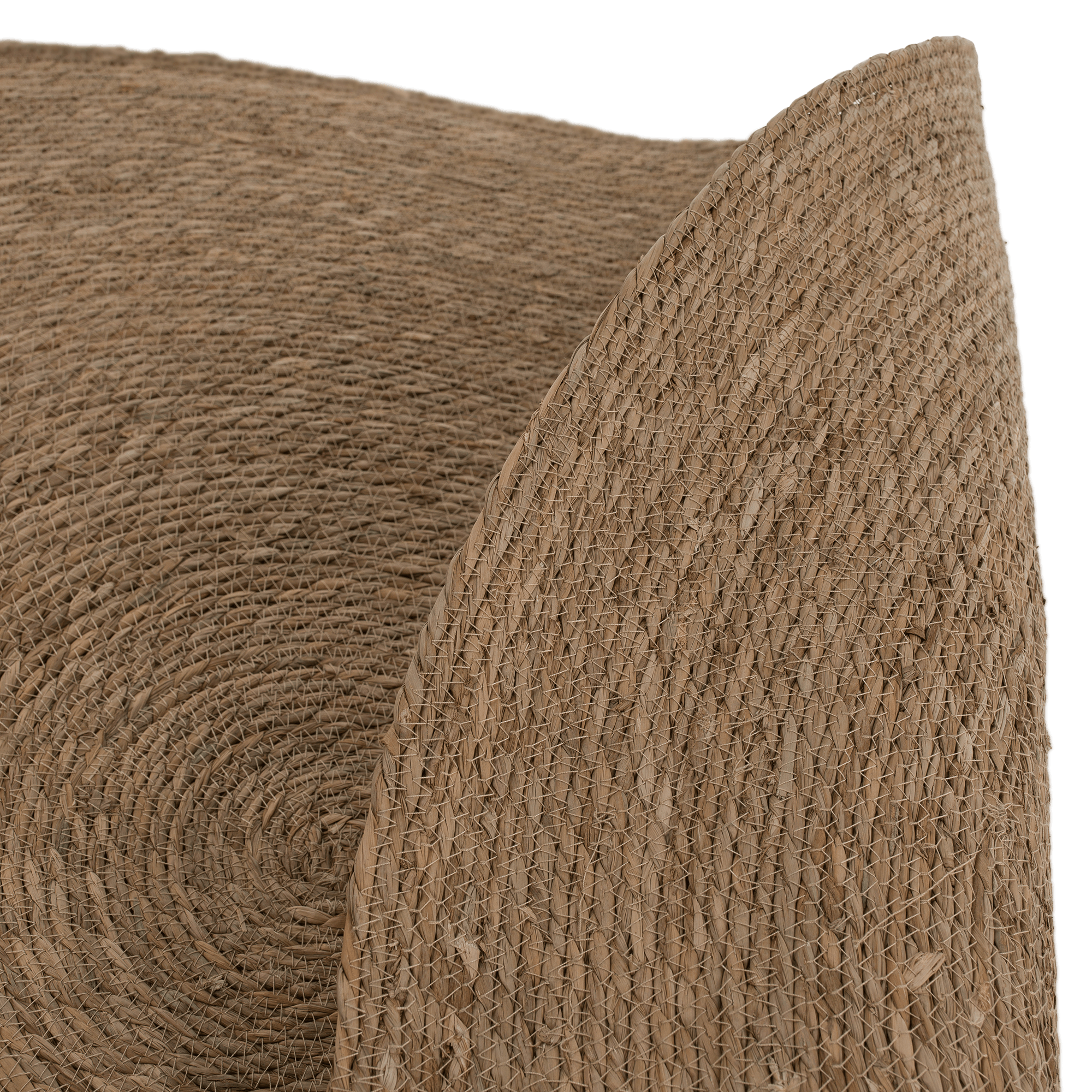 Okrúhly koberec, prírodná, morská tráva, 120 cm, ULAND