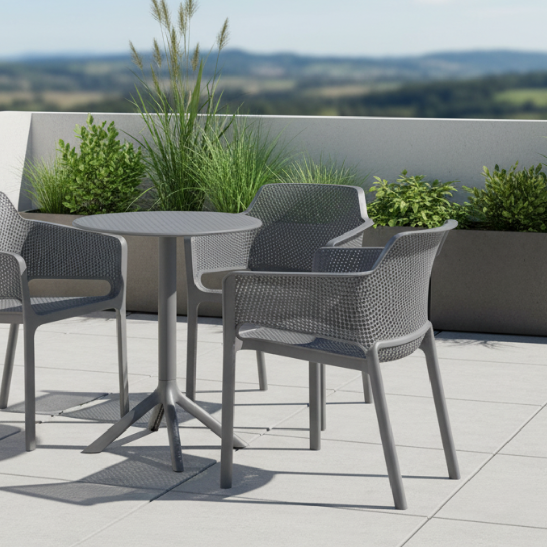 Záhradný stôl, sivá, SAILOR