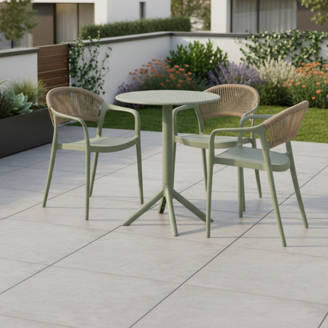 Záhradný stôl, zelená, SAILOR