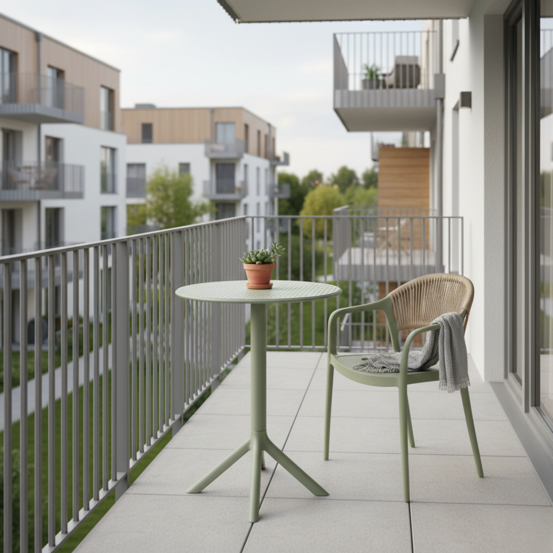 Záhradný stôl, zelená, SAILOR