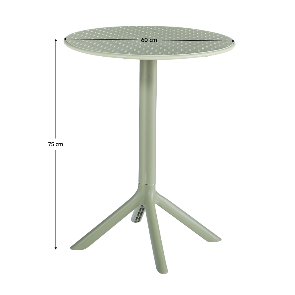 Záhradný stôl, zelená, SAILOR