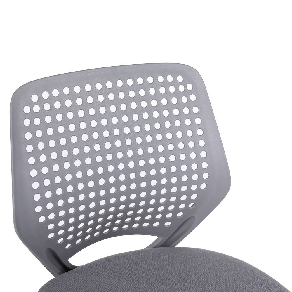 Otočná stolička, sivá/biela, SATOZ