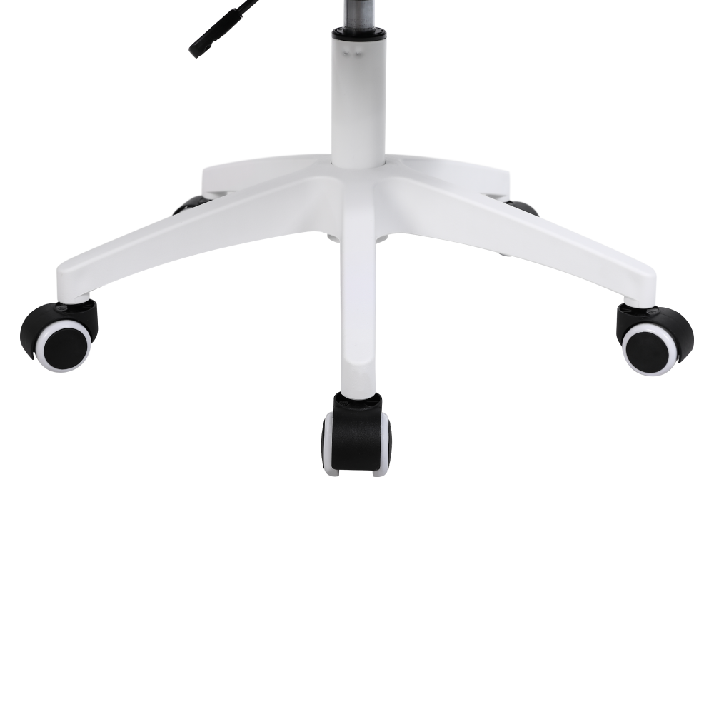 Kancelárske kreslo, ružová/biela, PASTURA