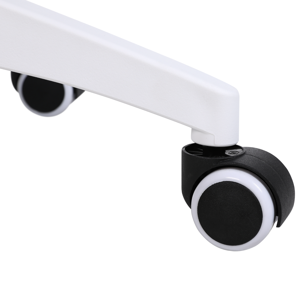 Kancelárske kreslo, sivá/biela, PASTURA