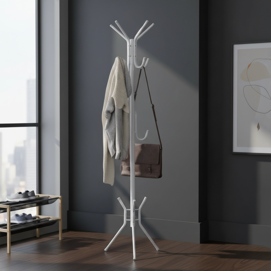 Vešiak, biely, LORIK TYP 1