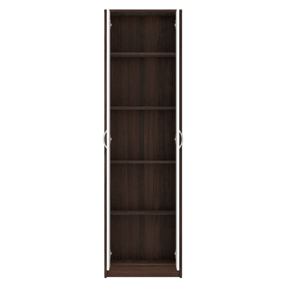 Skříň, wenge/bílá, MECKI NEW Kondela (foto 5)
