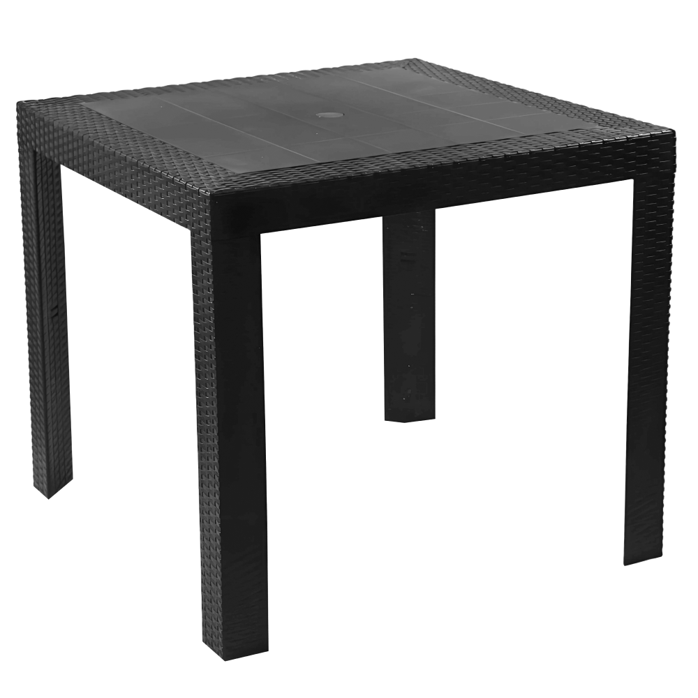 Záhradný stôl, antracit, KINGY NEW