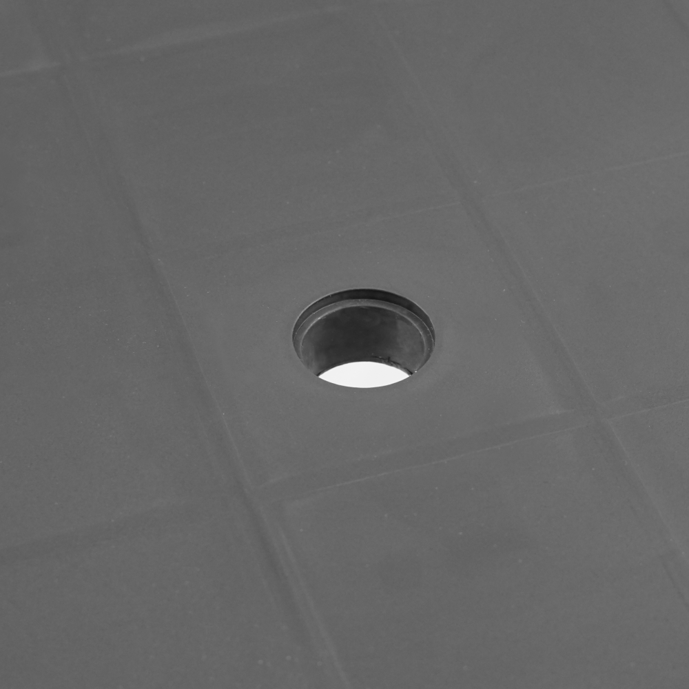 Záhradný stôl, antracit, KINGY NEW