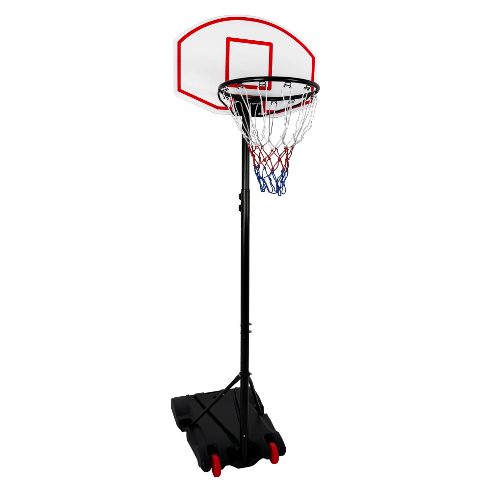 Basketbalový koš, přenosný, mix barev, 213 cm, EIRIK NEW