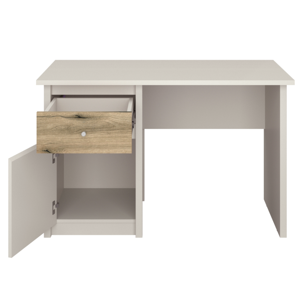 Univerzálny PC stolík, kašmír/dub evoke, KAROS 1D1S/120