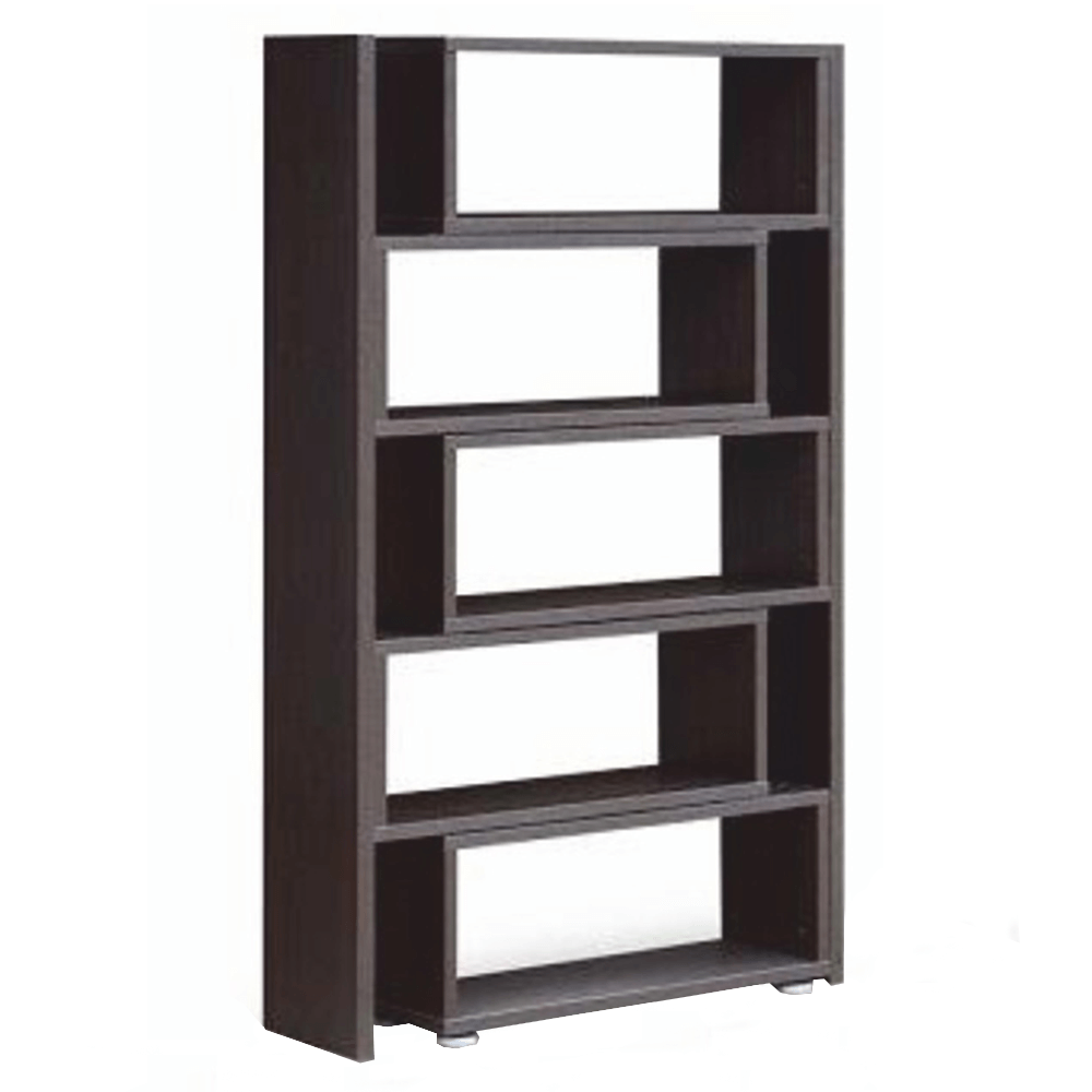 Regál, wenge, KLOE II P1, poškozené zboží